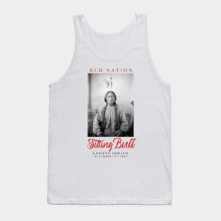 Red Nation Sitting Bull Tank Top